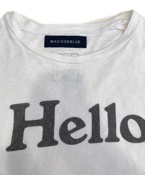 MADISON BLUE（マディソンブルー）MADISON BLUE (マディソンブルー) ノースリーブカットソー ホワイト サイズ:00(XS)の古着・服飾アイテム