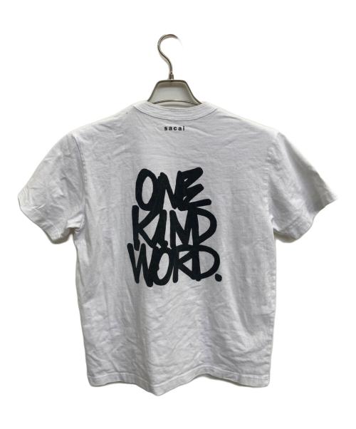 sacai（サカイ）sacai (サカイ) Eric Haze (エリックヘイズ) Tシャツ ホワイト サイズ:Sの古着・服飾アイテム
