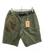 GRAMICCI×BRIEFING×BEAMSグラミチ×ブリーフィング×ビームス）の古着「ハーフパンツ」｜グリーン