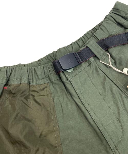 GRAMICCI（グラミチ）GRAMICCI (グラミチ) BRIEFING (ブリーフィング) BEAMS (ビームス) ハーフパンツ グリーン サイズ:M 未使用品の古着・服飾アイテム