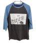 MADISON BLUE（マディソンブルー）の古着「RAGLAN SLEEVE TEE-WHITE」｜ネイビー