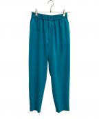 HYKEハイク）の古着「ストレッチテーパードパンツ」｜スカイブルー