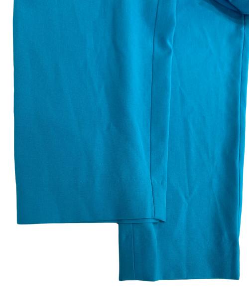 HYKE（ハイク）HYKE (ハイク) ストレッチテーパードパンツ スカイブルー サイズ:2の古着・服飾アイテム