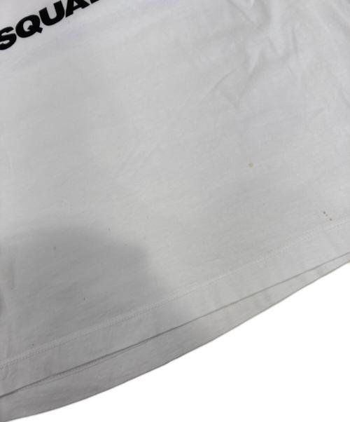 DSQUARED2（ディースクエアード）DSQUARED2 (ディースクエアード) Tシャツ ホワイト サイズ:Mの古着・服飾アイテム