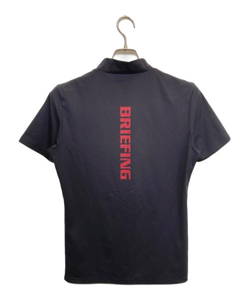 BRIEFING（ブリーフィング）BRIEFING (ブリーフィング) ハイネックカットソー ブラック サイズ:Sの古着・服飾アイテム