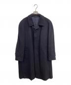 RAGLUXラグラックス）の古着「カシミヤステンカラーコート」｜ネイビー