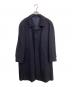 RAGLUX（ラグラックス）の古着「カシミヤステンカラーコート」｜ネイビー