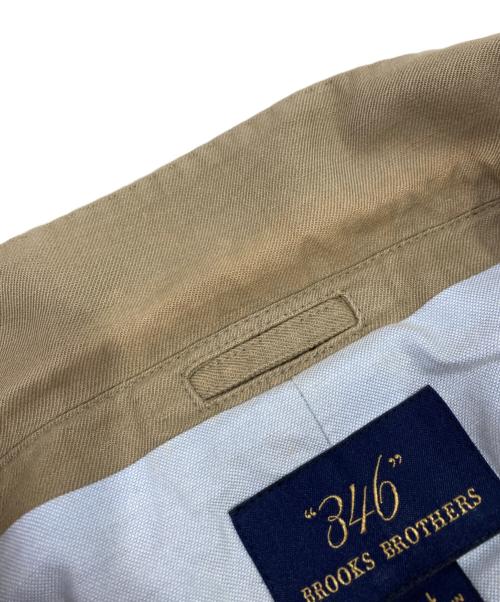 346 BROOKS BROTHERS（346 ブルックスブラザーズ）346 BROOKS BROTHERS (346 ブルックスブラザーズ) リネン混テーラードジャケット ベージュ サイズ:Lの古着・服飾アイテム