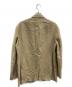 346 BROOKS BROTHERS (346 ブルックスブラザーズ) リネン混テーラードジャケット ベージュ サイズ:L：4000円