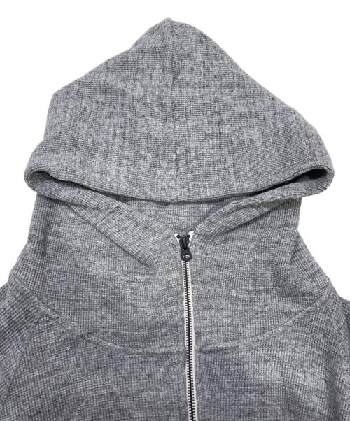 MOMOTARO JEANS（桃太郎ジーンズ）MOMOTARO JEANS (桃太郎ジーンズ) サーマルパーカー グレー サイズ:XLの古着・服飾アイテム