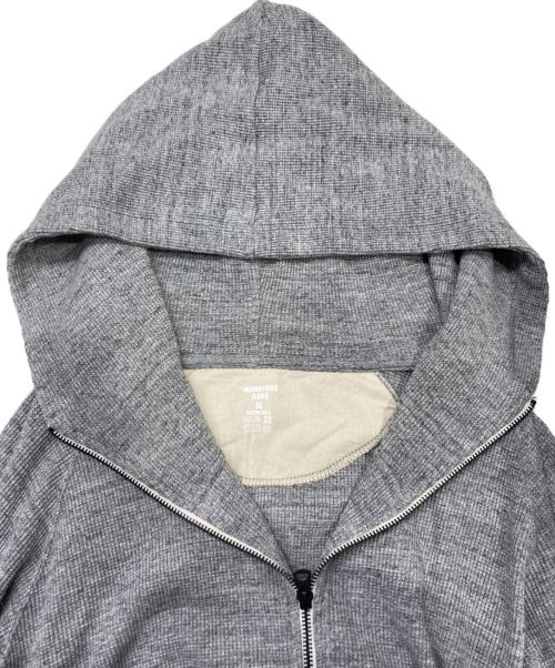 MOMOTARO JEANS（桃太郎ジーンズ）MOMOTARO JEANS (桃太郎ジーンズ) サーマルパーカー グレー サイズ:XLの古着・服飾アイテム