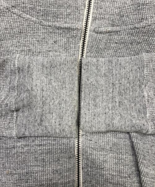 MOMOTARO JEANS（桃太郎ジーンズ）MOMOTARO JEANS (桃太郎ジーンズ) サーマルパーカー グレー サイズ:XLの古着・服飾アイテム