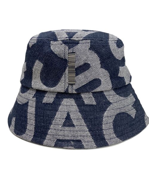 MARC JACOBS（マークジェイコブズ）MARC JACOBS (マークジェイコブス) モノグラムバケットハット インディゴの古着・服飾アイテム