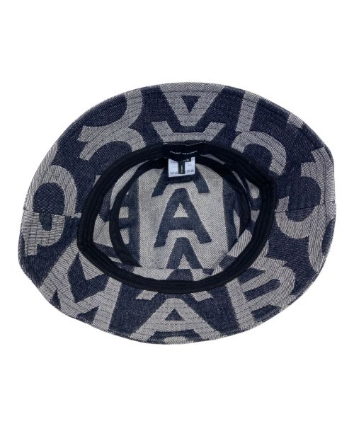 MARC JACOBS（マークジェイコブズ）MARC JACOBS (マークジェイコブス) モノグラムバケットハット インディゴの古着・服飾アイテム
