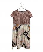 WEEKEND Max Maraウィークエンド マックスマーラ）の古着「総柄ワンピース」｜ピンク