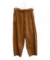 FIRMUM（フィルマム）の古着「イージーパンツ」｜ブラウン