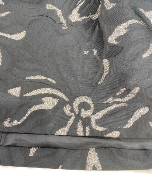 Diagram GRACE CONTINENTAL（ダイアグラム グレースコンチネンタル）Diagram GRACE CONTINENTAL (ダイアグラム グレースコンチネンタル) キャミソールラメドレス ブラック サイズ:表記無しの古着・服飾アイテム