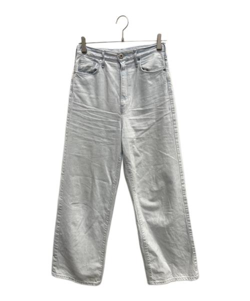 upper hights（アッパーハイツ）upper hights (アッパーハイツ) THE NIECE ワイドデニムパンツ スカイブルー サイズ:W24の古着・服飾アイテム