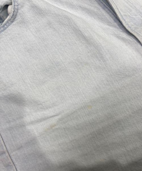 upper hights（アッパーハイツ）upper hights (アッパーハイツ) THE NIECE ワイドデニムパンツ スカイブルー サイズ:W24の古着・服飾アイテム