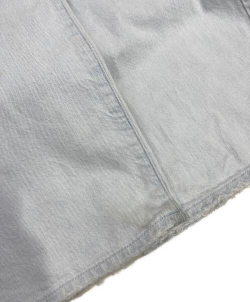 upper hights（アッパーハイツ）upper hights (アッパーハイツ) THE NIECE ワイドデニムパンツ スカイブルー サイズ:W24の古着・服飾アイテム