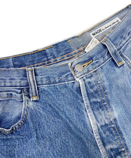 MADE by sunny side up（メイド バイ サニーサイドアップ）MADE by sunny side up (メイド バイ サニーサイドアップ) デニムパンツ ブルー サイズ:2の古着・服飾アイテム
