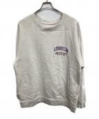 PASADENA LEISURE CLUBパサデナレジャークラブ）の古着「クルーネックスウェット」｜ライトグレー