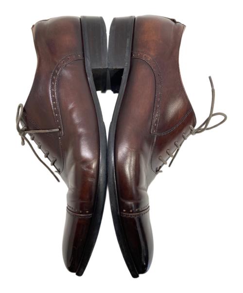 LANVIN（ランバン）LANVIN (ライバン) レザーシューズ ブラウン サイズ:261/2の古着・服飾アイテム