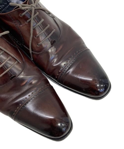 LANVIN（ランバン）LANVIN (ライバン) レザーシューズ ブラウン サイズ:261/2の古着・服飾アイテム