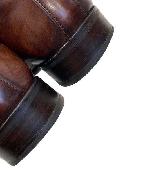 LANVIN（ランバン）LANVIN (ライバン) レザーシューズ ブラウン サイズ:261/2の古着・服飾アイテム