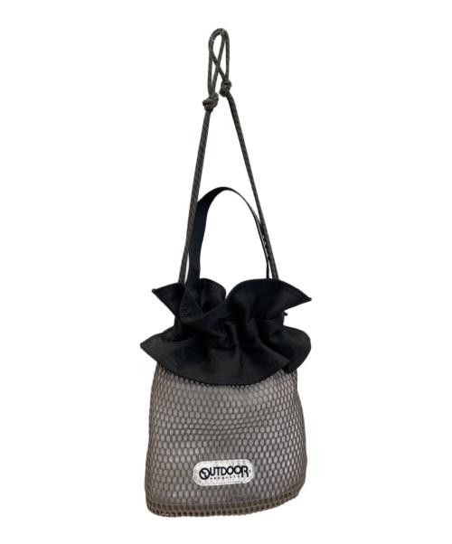 OUTDOOR（アウトドア）OUTDOOR (アウトドア) RISLEY (リズレー) ハンドバッグ ブラックの古着・服飾アイテム