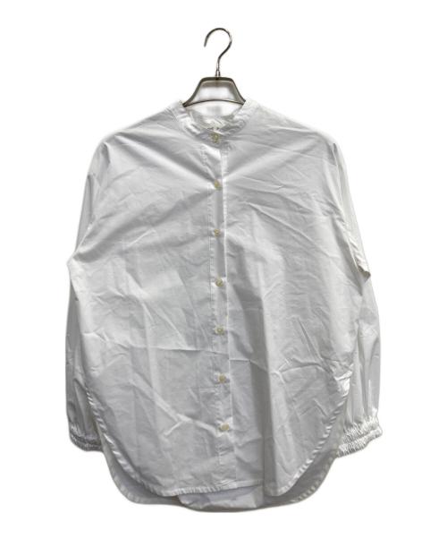 BEARDSLEY（ビアズリー）BEARDSLEY (ビアズリー) ギャザーカフスシャツ ホワイト サイズ:Fの古着・服飾アイテム