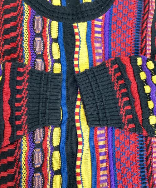 Protege（プロテージコレクション）Protege (プロテージコレクション) 3Dニット マルチカラー サイズ:Lの古着・服飾アイテム