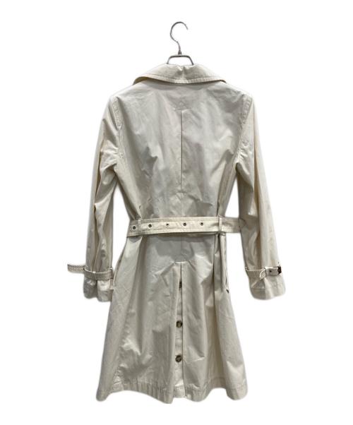 Max Mara WEEK END LINE（マックスマーラ ウイークエンドライン）MAX MARA WEEK END LINE (マックスマーラ ウイークエンドライン) トレンチコート ホワイト サイズ:42の古着・服飾アイテム