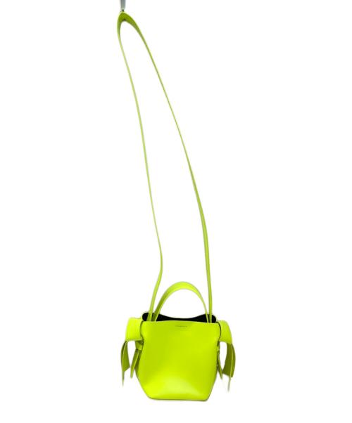 Acne studios（アクネ ストゥディオス）Acne studios (アクネ ストゥディオス) ショルダーバッグ イエローの古着・服飾アイテム