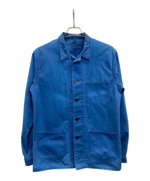 MOMOTARO JEANS（桃太郎ジーンズ）MOMOTARO JEANS (桃太郎ジーンズ) 後染めカバーオール ブルー サイズ:40の古着・服飾アイテム