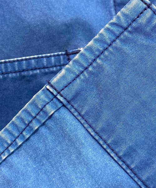 MOMOTARO JEANS（桃太郎ジーンズ）MOMOTARO JEANS (桃太郎ジーンズ) 後染めカバーオール ブルー サイズ:40の古着・服飾アイテム