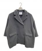 RIM.ARKリムアーク）の古着「Wide double-breasted CT」｜グレー