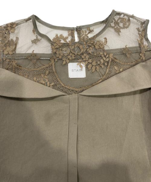 STAIR（ステア）STAIR (ステア) ブラウス カーキ サイズ:Fの古着・服飾アイテム