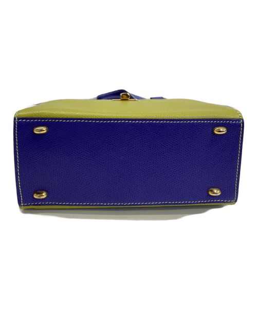 CELINE（セリーヌ）CELINE (セリーヌ) ハンドバッグ イエロー×グリーンの古着・服飾アイテム