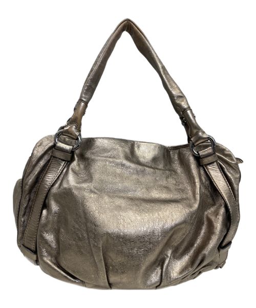 CELINE（セリーヌ）CELINE (セリーヌ) ハンドバッグ ゴールドの古着・服飾アイテム