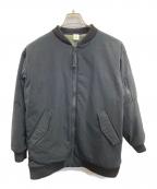 DESCENTE dddデサントディーディーディー）の古着「中綿ブルゾン」｜ブラック