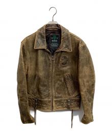 WRD（WRD）の古着「ライダースジャケット」｜ブラウン