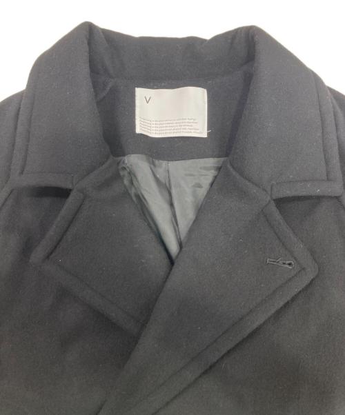 VOAAOV（ヴォアーブ）VOAAOV (ヴォアーブ) ウールコート ブラック サイズ:2の古着・服飾アイテム