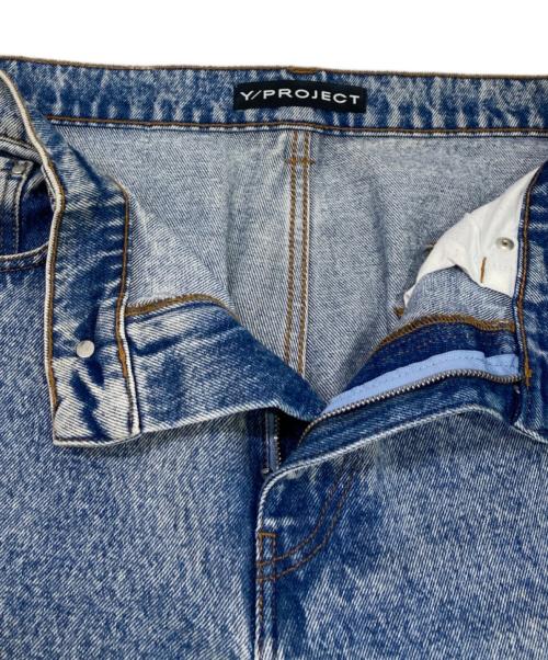 Y/PROJECT（ワイ プロジェクト）Y/project (ワイ プロジェクト) PARIS' BEST JEANS LIGHT ICE BLUE ブルー サイズ:W31の古着・服飾アイテム