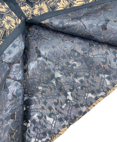 EBONY（エボニー）EBONY (エボニー) カットジャガードノースリーブワンピース ブラウン サイズ:2の古着・服飾アイテム