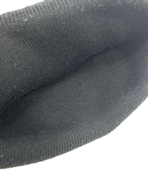 R13（アールサーティン）R13 (アールサーティン) ニット帽 ブラックの古着・服飾アイテム