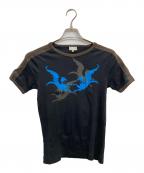DRIES VAN NOTENドリスヴァンノッテン）の古着「プリントTシャツ」｜ブラック