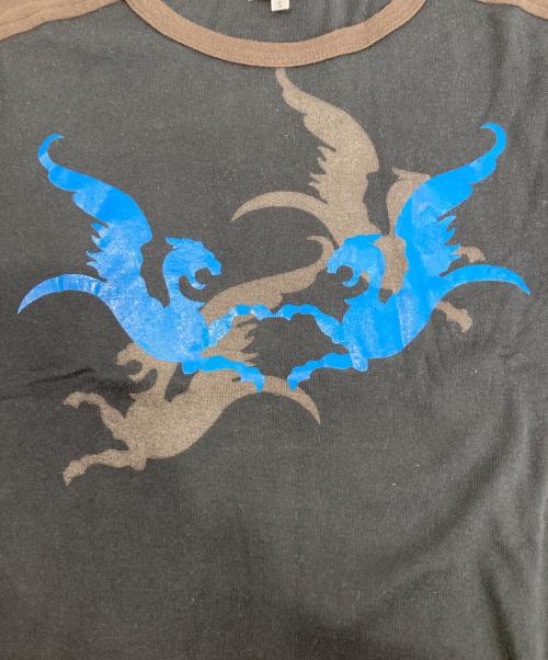 DRIES VAN NOTEN（ドリスヴァンノッテン）DRIES VAN NOTEN (ドリスヴァンノッテン) プリントTシャツ ブラック サイズ:Sの古着・服飾アイテム