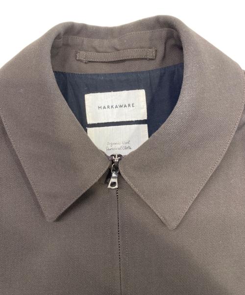 MARKAWARE（マーカウェア）MARKAWARE (マーカウェア) WIDE SPORTS JACKET ブラウン サイズ:2の古着・服飾アイテム