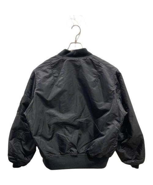 BEAMS（ビームス）BEAMS (ビームス) リバーシブルMA-1ジャケット ブラック サイズ:Mの古着・服飾アイテム